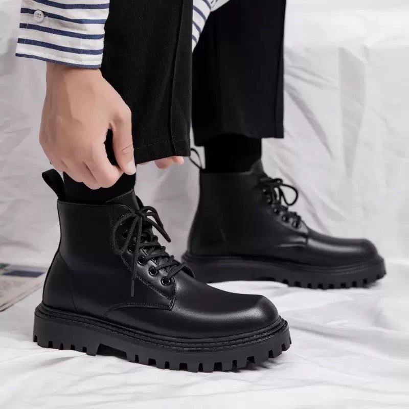Women's Chelsea Boots Chunky Sole – Black
