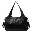 Women's Travel Shoulder Bag Large Capacity in Black