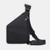 Unisex Anti-Theft Crossbody Bag in Black