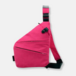 Unisex Anti-Theft Crossbody Bag in Pink