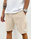 Men's Corduroy Shorts Casual in Beige