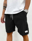 Men's Corduroy Shorts Casual in Black