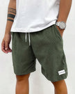 Men's Corduroy Shorts Casual in Green