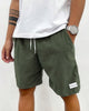 Men's Corduroy Shorts Casual in Green