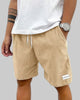Men's Corduroy Shorts Casual in Khaki