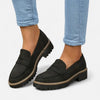 Women's Heritage Orthopedic Loafers Comfort - Black
