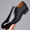 Men's Genuine Leather Loafers Classic - Black