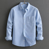 Men's Oxford Shirt Relaxed Fit - Light Blue