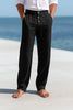 Men's Breathable Pants Relaxed Fit - Black