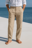 Men's Breathable Pants Relaxed Fit - Khaki