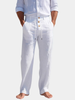 Men's Breathable Pants Relaxed Fit - White