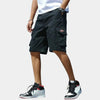 Men's Classic Cargo Shorts Casual - Black