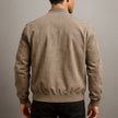 Men's Classic Jacket Casual - Brown back view