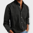 Men's Classic Shirt Casual - Black