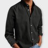 Men's Classic Shirt Casual - Black