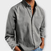 Men's Classic Shirt Casual - Gray