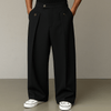 Men's Classic Wide Leg Pants - Black