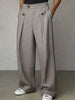 Men's Classic Wide Leg Pants - Grey