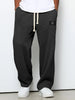 Men's Comfort Fit Pants Casual - Black