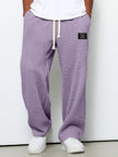 Men's Comfort Fit Pants Casual - Purple