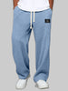 Men's Comfort Fit Pants Casual - Sky Blue