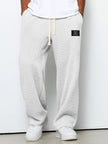 Men's Comfort Fit Pants Casual - White