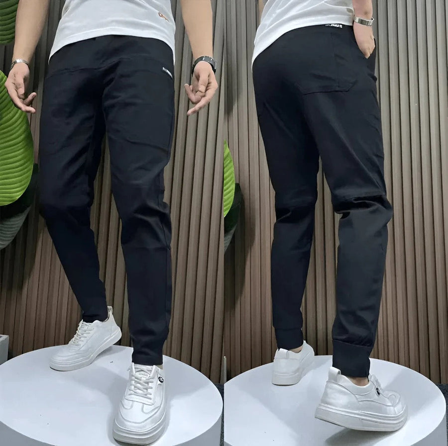 Men's Elastic Cargo Pants Casual
