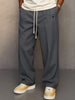 Men's Elegant Pants Slim Fit - Gray