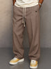 Men's Elegant Pants Slim Fit - Light Brown