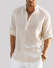 Men's Elegant Shirt Relaxed Fit - Beige