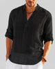 Men's Elegant Shirt Relaxed Fit - Black