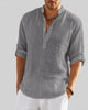 Men's Elegant Shirt Relaxed Fit - Gray