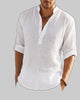 Men's Elegant Shirt Relaxed Fit - White