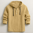 Men's Hooded Shirt Relaxed Fit - Sand