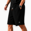 Men's Lightweight Summer Shorts Casual - Black