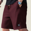 Men's Lightweight Summer Shorts Casual - Burgundy