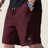 Men's Lightweight Summer Shorts Casual - Burgundy