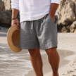 Men's Lounge Relaxed Shorts Casual - Grey