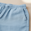 Men's Lounge Relaxed Shorts Casual - Light Blue detail