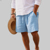Men's Lounge Relaxed Shorts Casual - Light Blue