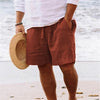 Men's Lounge Relaxed Shorts Casual - Red