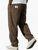 Men's Ribbed Pants Relaxed Fit - Brown