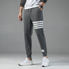 Men's Striped Jogger Pants Casual - Dark Gray