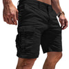 Men's Utility Cargo Shorts Casual - Black