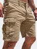 Men's Utility Cargo Shorts Casual - Khaki