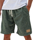 Men's Weekend Relaxed Shorts Casual - Army Green