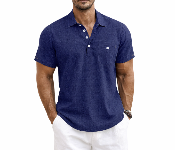 Men's Summer Polo Shirt Breathable