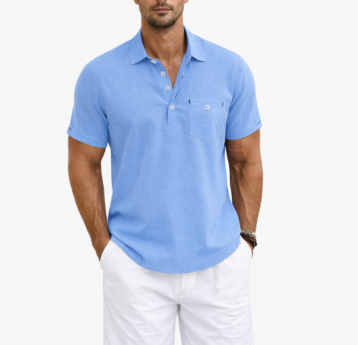 Men's Summer Polo Shirt Breathable