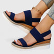 Women's Arch Support Sandals Adjustable - Blue
