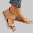 Women's Arch Support Sandals Adjustable - Brown